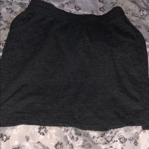 Women’s “pink” grey sweatpants skirt